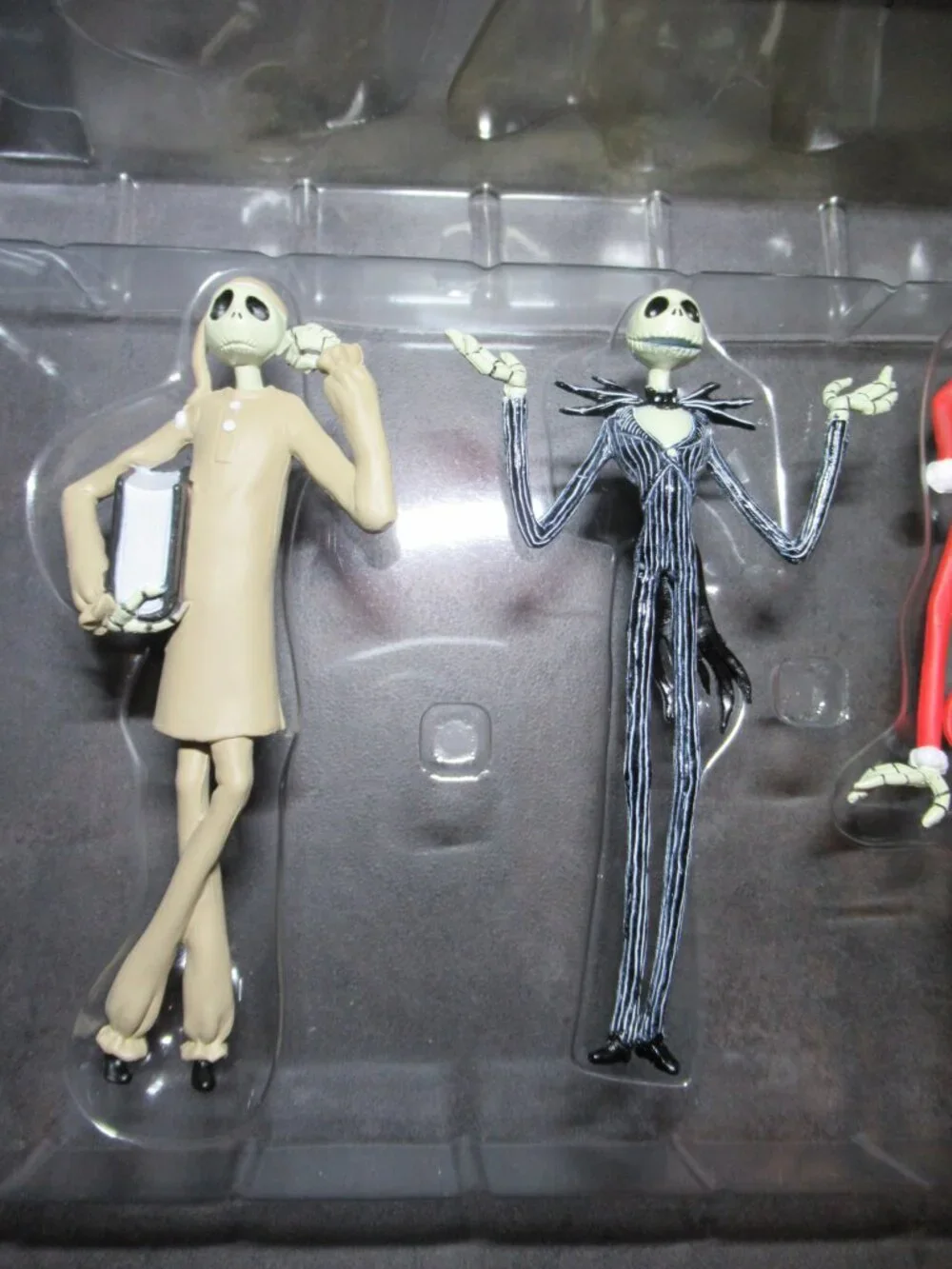 NIB VTG NIGHTMARE BEFORE CHRISTMAS Jack 4 Figurine Set JUN Planning N-162 (B)
